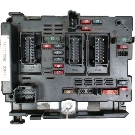 Boite A Fusibles PEUGEOT 307 2001-2005 [PRODUIT D'OCCASION]♻️6500y1