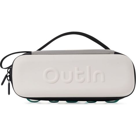 OutIn Estuche de Protección EVA - Beige Arena, Organizador Impermeable Exterior, Compatible Nano, Mino y Fino