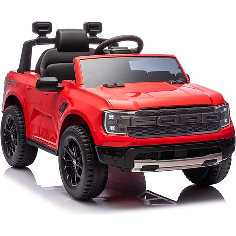 Macchina Elettrica per Bambini Licenza Ufficiale Ford Raptor 10,8V Rosso