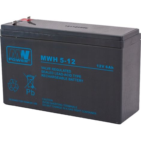 AGM-Gel-Autobatterie für 12V 6Ah-Batterie