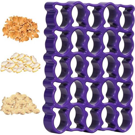 Mini formine per biscotti a forma di pesce dorato - 25 pezzi per creazioni in cucina con biscotti, cioccolato e pasta di zucchero. (1/5)