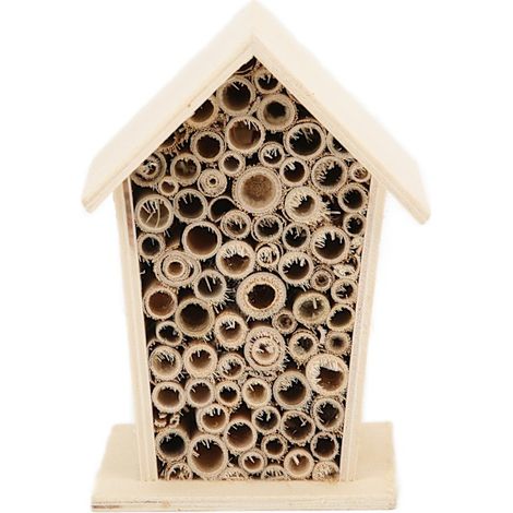 Ungiftiges, langlebiges und umweltfreundliches Insektenhotel aus Holz für den Garten (1/5)