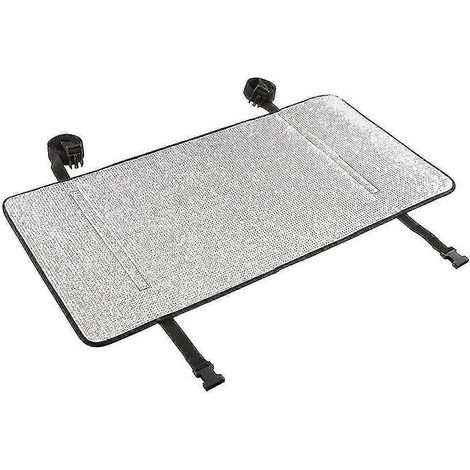Universelle Ganzjahres-Klimaanlagenabdeckung aus Aluminiumverbundmaterial, flammhemmend.