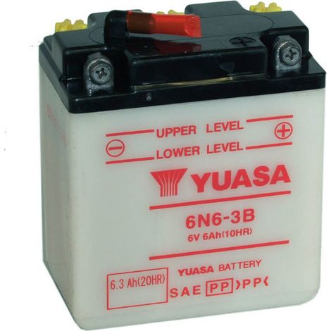 Batterie moto YUASA 6N6-3B 6V 6.3AH
