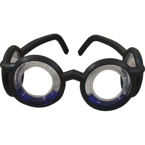 Anti-Übelkeitsbrille für Boot und Flugzeug, Brille ohne Flüssigkeitsgläser, 100% neu, schwarz.