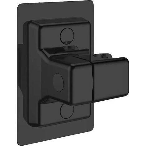 Handbrausekopfhalterung, 360° drehbar, verstellbar, universelle Handbrausekopfhalterung, schwarz. (1/5)