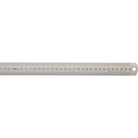 Stahlmaßstab 300x30 mm rostfrei FORUM (1/4)