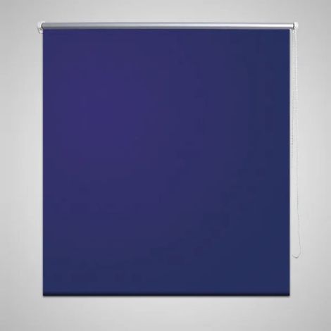 Store enrouleur occultant, Store jour nuit, Rideau occultant Isolant et Thermique 160 x 175 cm bleu MAE2319 (1/4)
