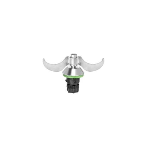 Couteau à Pâte pour Thermomix Bimby TM5 TM6, Couteaux Lames Mélangeur de Pâte pour Thermomix TM 5 TM 6 adaptées au Pétrissage du Pain, Nettoyage facile, Lames en acier inoxydable