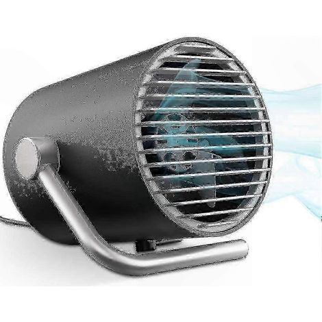 Mini ventilateur de bureau USB portable pour refroidissement personnel, accessoire compact pour ordinateur portable (1/3)