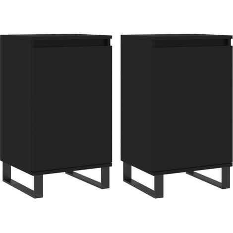 Credenza buffet cassettiera mobile contenitore organizer cucina soggiorno soggiorni set da 2 40 x 35 x 70 cm multistrato marrone 020036901
