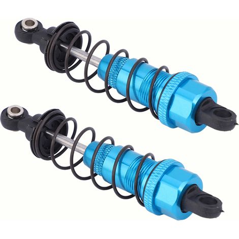 Verstellbarer Stoßdämpfer aus Aluminiumlegierung, Zubehör für Tamiya CC01 1/10 RC-Cars, blau (1/5)