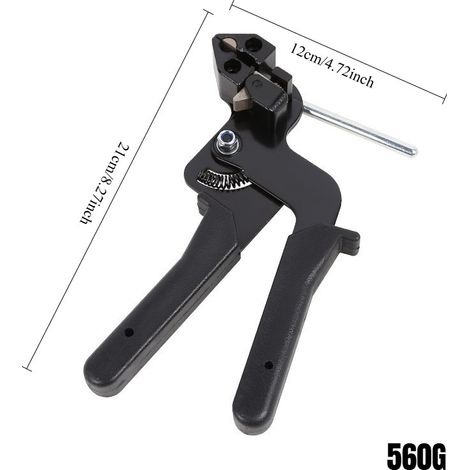 Outils pour colliers de serrage en acier inoxydable, pistolet à agrafes autobloquant, outils pour machines à cercler, pinces coupe-colliers de serrage