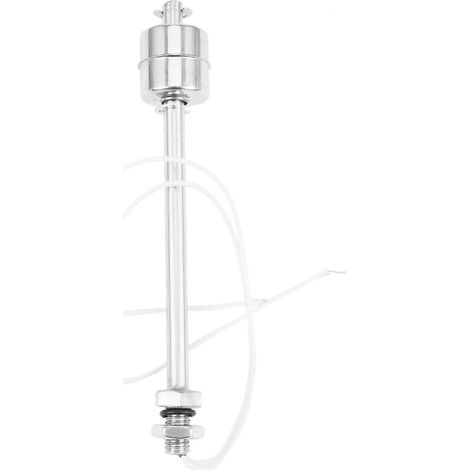 Interrupteur à flotteur en acier inoxydable 150 mm, capteur de niveau d'eau pour réservoir, 220 V CC/CA, filetage M10, 1 pièce (1/5)