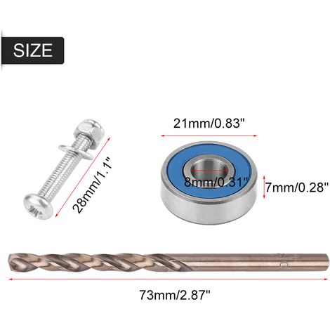 Kit de réparation 5 pièces palier fixation bras essuie-glace pare-brise pour Renault Grand Scenic 2 II (1/5)