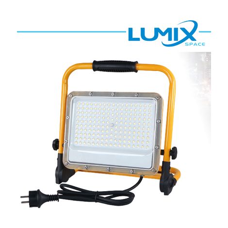 Faretto LED da lavoro 100W - 10.000lm IP65 - cavo 2m