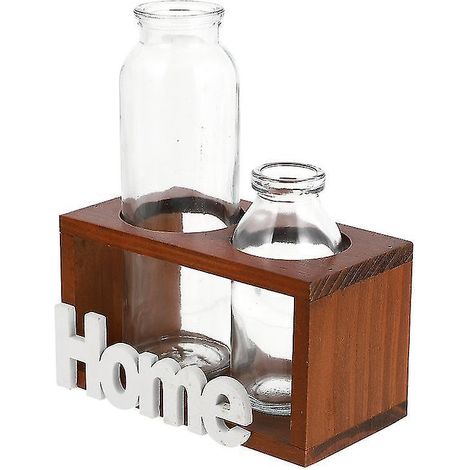 1 pot de fleurs de bureau en verre (1/3)