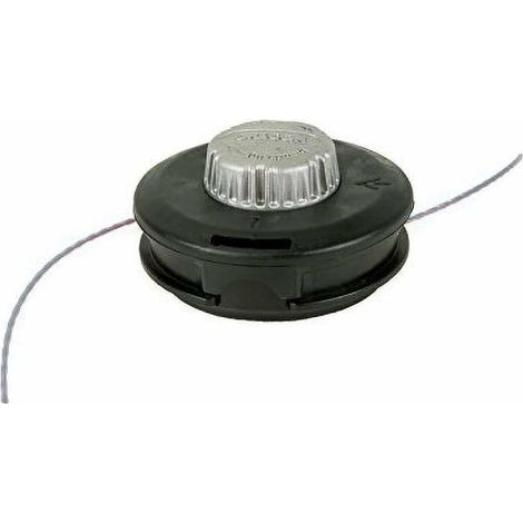 Tête de débroussailleuse avec avance par frappe au sol – Compatible débroussailleuses 33cc et plus – Fil de coupe 3,0mm – Polymère technique durable (1/3)