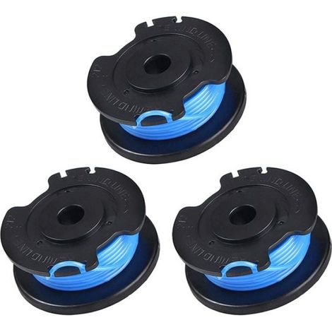 Lot de 3 Bobines de Rechange pour DéBroussailleuse 29252 29092 pour Greenworks 20 V 24 V 40 V 80 V DéBroussailleuse Sans Fil (1/4)