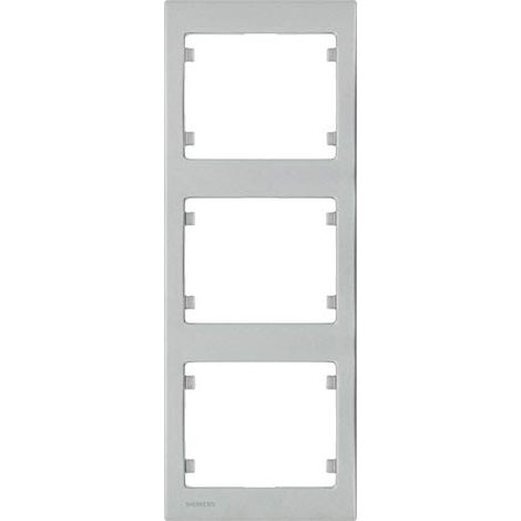 Placa de interruptor Siemens delta iris moderno compatible