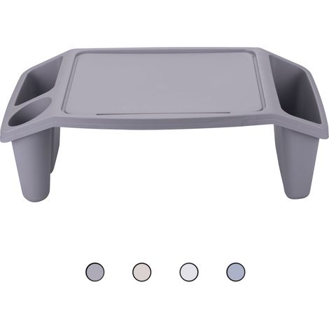 VASSOIO DA LETTO CON POGGIOLI E PLASTICA RESISTENTE IN 4 COLORAZIONI ASSORTITE (1/5)