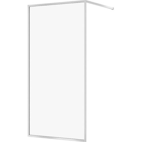 Cersanit Larga - Walk-In Duschwand, 100x200 cm, Chrom/Klarglas S932-136 (1/2)