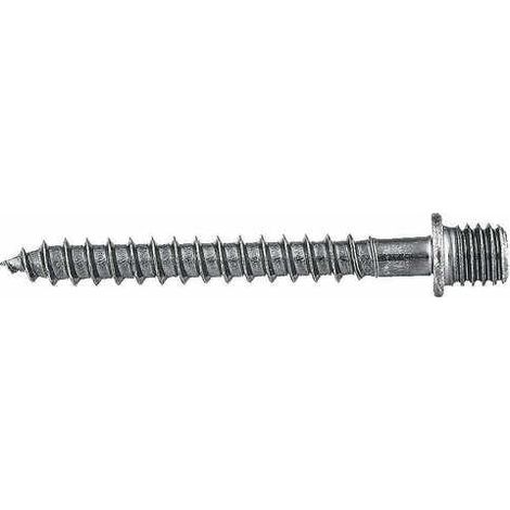 Lot de 100 pattes à vis 7 x 70 mm Fischer