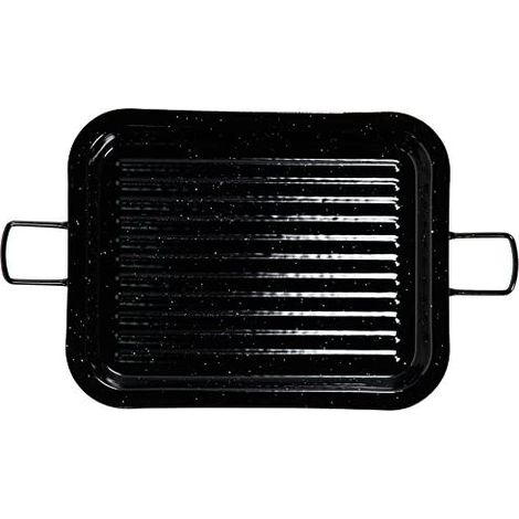 Rechteckiger emaillierter Bräter 31x25cm Vaello