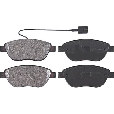 KIT PASTIGLIE FRENO ANTERIORI compatibile con FIAT LINEA (323,110) / PASTIGLIE FRENANTI AUTO OEM FDB1467, / SOSTITUZIONE DIRETTA / BASSA POLVERE / SILENZIOSO