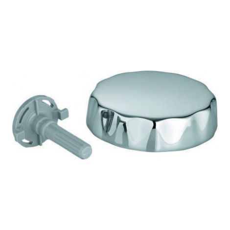 GROHE Poignée d'inverseur 45321 f.Garniture de vidage/trop-plein 28953 chromé, 45321000 (1/2)