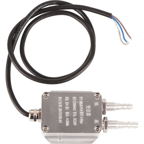 Transmetteur de pression du vent 24 V CC, capteur différentiel de pression haute précision 0-3 kPa OMSJD-FY-01 (1/5)