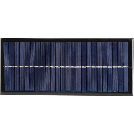 2,5-W-12-V-Solarpanel aus polykristallinem Silizium, Solarlademodul für den Außenbereich zum Aufladen von Mobiltelefonen, kompaktes Design (1/4)