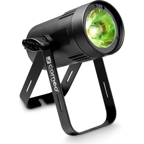 Q-SPOT 15W RGBW BLACK RGBW-LED-PAR-Scheinwerfer SCHWARZ