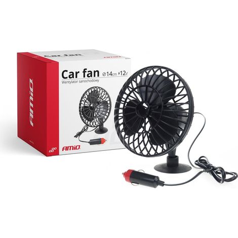 Ventilador para coche con ventosa miniFAN 12V amio-02235 (1/4)