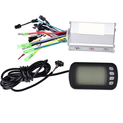 Contrôleur Moteur Sans Balais 350W 36V/48V avec Écran LCD pour Vélo et Scooter Électrique (1/5)