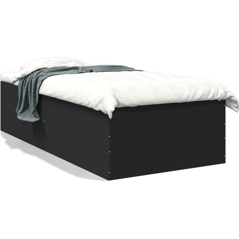 Maison Exclusive - Estructura de cama madera de ingeniería negra (1/5)