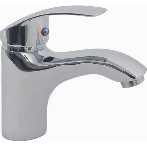 Trade Shop - Grifo Mezclador Cromado Home Kit De Montaje Para Lavabo Jh-8061 - (1/5)