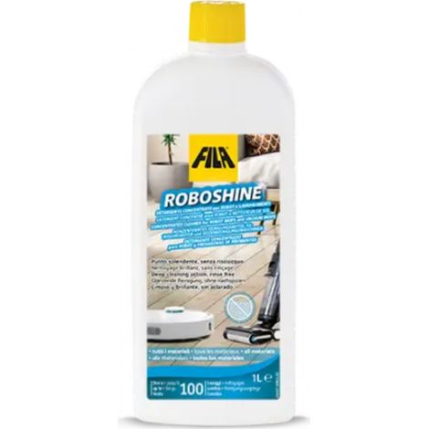 Roboshine: Detergente Concentrado para Robots y Fregadoras / Palet 36 Cajas 12 un 1 L / Detergente