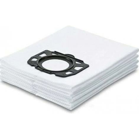 Bolsas de filtro de repuesto para aspiradora Karcher MV4, MV5, MV6, WD4, WD5 y WD6, compatibles con Karcher WD4000 a WD5999, paquete de 6 (1/5)