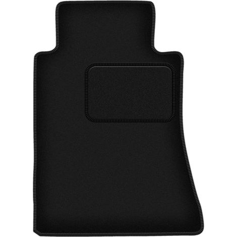 Tapis conducteur noir pour : Mercedes E W124 coupé (1984-1997) (1/5)