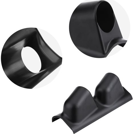 Support 52mm Double Gauge Pod Support Bracket 2 Inch Twin Hole Pillar Mount Holder (1/5)