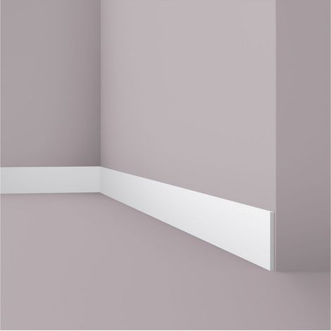NMC FL9-box WALLSTYL Noel Marquet 1 caja 16 piezas Zócalo Moldura friso diseño atemporal clásico blanco 32 m