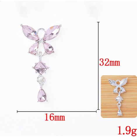 Accessoires pour cheveux (pinces à cheveux) - Création de bijoux DIY, 10 pièces - LyserødPink (1/4)
