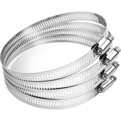 20 Pièces Collier De Serrage Tuyau, Collier De Serrage Tuyau Réglable 25-40mm, 304 Collier De Serrage Inox, Collier Serrage Métallique, Pour Tuyau, Home Gaz, Famille Tuyau D'eau, Câble, Robinet, Etc (1/5)
