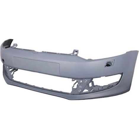 Pare-choc avant à peindre avec trous lave-phares Volkswagen Polo 5 2009-2014