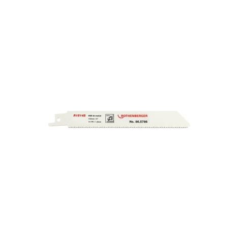 ROTHENBERGER Hoja de sierra universal, 150x20x0,9, 14 TPI (paquete de 5) - 865786