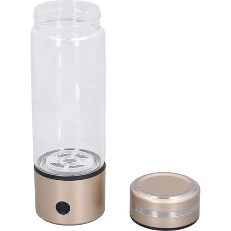 Bouteille d'eau riche en hydrogène 300 ml, 1200 à 1400 ppb, générateur d'eau hydrogénée par électrolyse rapide en 3 minutes (1/5)