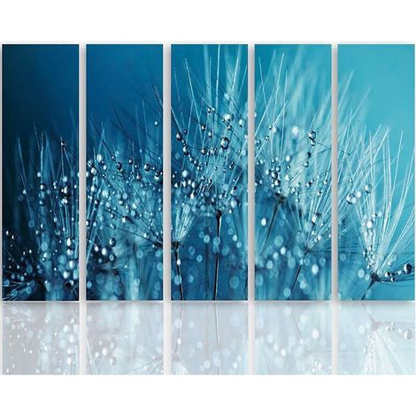 Tableau le pissenlit et la rosee 2 - 200 x 100 cm (1/5)