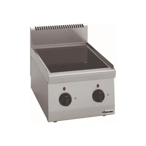 Réchaud vitrocéramique - 2 foyers - 4,3 kW - L 400 x P 600 mm - Bartscher