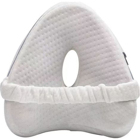 Cojín Ergonómico Para Piernas - Con Correas De Fijación - Alivia Dolor De Espalda Y Caderas - Ideal Para Embarazadas - 1 Unidad (1/5)